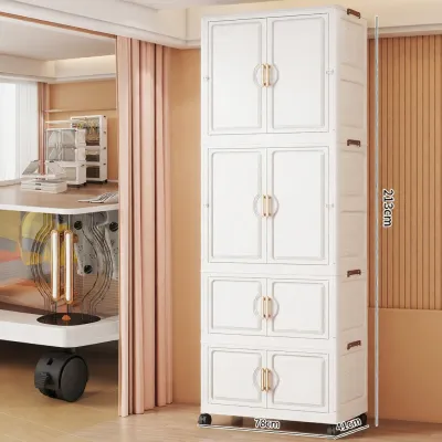 Easy Install Foldable Baby Clothes Cabinet