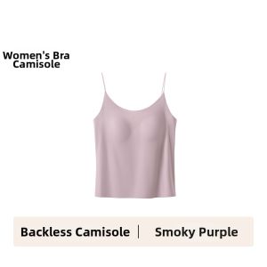 Ubras | Dot Design Round Neck Back Beauty Summer Wear Bra-Optional Tank Top