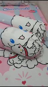 SPREI SET SARUNG BANTAL DAN SARUNG GULING HOME MADE MOTIF DANAK ANAK LABUBU BEST SELLER bisa di cuci king size