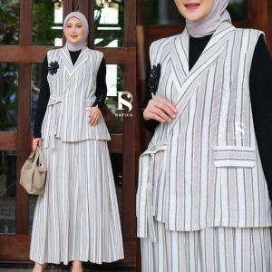 SENIA SET ROK RAFIKA SETELAN MODE TERBARU TERLARIS BEST SELLER  BY ORIGINAL 100%ASLI REAL