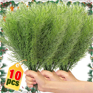 Artificial Pine Branches Fake Plants Leaves Xmas Tree Green Pine Branch Garland New Year Christmas Party Home Decoration Gifts