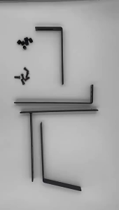 Indoor and outdoor wrought iron brackets adjustable hanging hooks flower pot hangers hanging flower racks hanging hooks