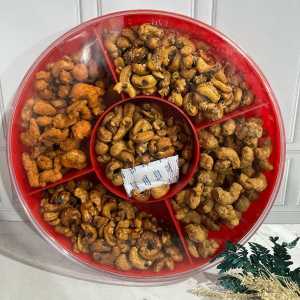 Kacang Mede 5 tray 5 rasa wijenoriginalcrispypedas dan madu/ Hampers lebaran