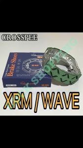 Set Brake Shoe Motorcycle : XRM 110/125 WAVE 100/110/125 DASH TRINITY CG125 SHOGUN C100N JET100/BONUS SMASH 110/125 CS90