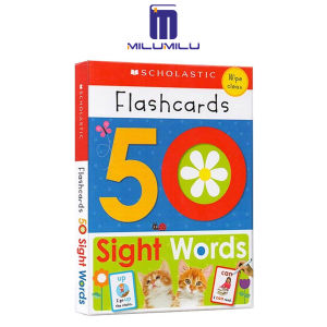 50 First Words Flashcards: Scholastic Early Learners (Flashcards) Cards by Scholastic Original English books