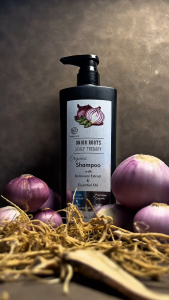 PAY DAY PROMO Natureal Organic Onion Shampoo 400ml Anti Hair Loss Strengthens Roots & Scalp Treatment