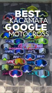 KACAMATA GOOGLE - GOOGLE 100 PERCENT - GOOGLE IMPORT - KACAMATA MOTOR - KACAMATA PELINDUNG TRAIL MOTOCROSS - GOOGLE ENDURO TRABAS - M1