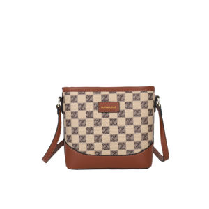 Fashionable Printed Bucket Bag Womens Commuter Shoulder Bag Stylish Summer 2025 Casual PU Leather Small Size Crossbody Bag