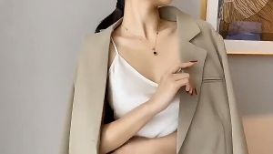 Kalung Rantai Wanita Titanium Strip Bgv Anti Karat Dan Luntur