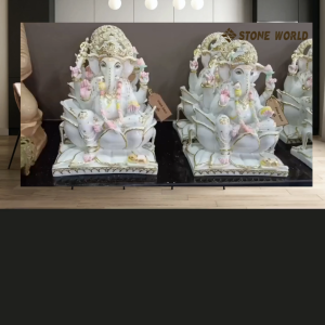 พระพิฆเนศหินอ่อนแกะสลักพระพิฆเนศหินอ่อนแกะสลัก พระพิฆเนศจะช่วยขจัดอุปสรรคทั้งปวง อีกทั้งยังช่วยให้ประสบความสำเร็จ สุขสมหวังดั่งปรารถนา