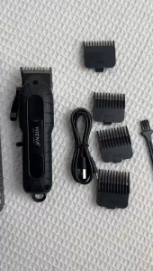 Hiena HYN-223 Professional Hair Clipper Set Rechargeable T-cutter Carving Trimmer Mens Electric Razor for Camping Or Home