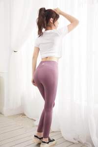 [in stock] Women fitness pants gym pants high waisted abdomen slimming leggings hip-lifting quick drying yoga pants