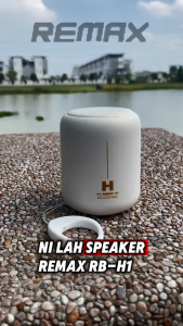 Pembesar Suara REMAX Wireless Waterproof Outdoor Bluetooth Bass Speaker Mini Portable USB FM Radio Spiker Stereo Blutooth Spekar LMRBH1