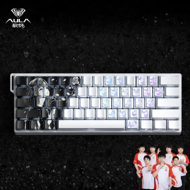 AULA | Custom Gaming Mechanical Keyboard 60/68 Magnetic Switches Hot-Swappable