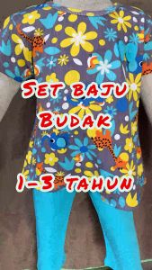 SET BAJU LEGGINGS BUDAK PEREMPUAN SIZE 1-3 TAHUN 100% COTTON GIRLS CLOTHING SETS SET T-SHIRT DAN SELUAR BUDAK PEREMPUAN