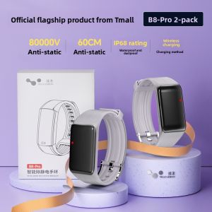 HELLOLEIBOO | Anti-Static Wristband Discharger Winter Season Static Eliminator Car Use Human Body Release Chain Anti-Static For Business Gifts