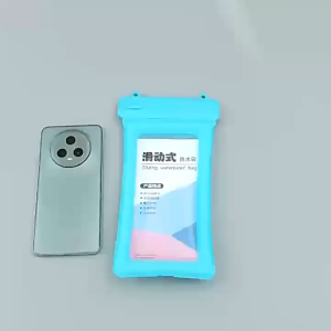 【Trinity】High Quality Slide-Lock Inflatable Waterproof Phone Pouch – Double-Sided Airbag | For Swimming Beach Diving Outdoor Use | Fits Up to 7.2” Phones