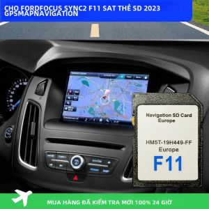 Ford Focus SYNC2 F11 SAT SD Card 2023 Châu Âu Bản Đồ Định Vị GPS Cập Nhật Cho Ô Tô HM5T-19H449-FFQ