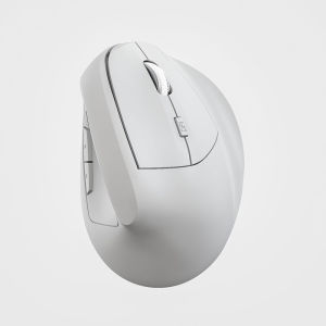 Wireless 2.4G Bluetooth Dual-Mode Vertical Mouse DPI Adjustable Office Stylish Slient Click Ergonomic Mouse For PC Computer