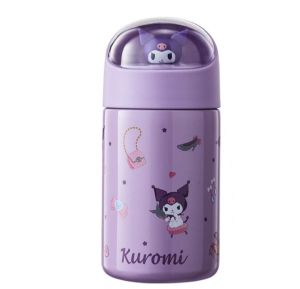 Botol Minum Sanrio Ori / Botol Termos Karakter Hello Kitty / Thermos My Melody / Botol Stainless Steel Pompom Purin / Botol Minum Import Lucu