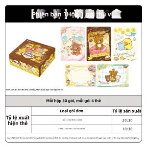 KAYOU | Bộ Sưu Tập Thẻ Rilakkuma Phiên Bản Vui Nhộn Chính Hãng Một Hộp