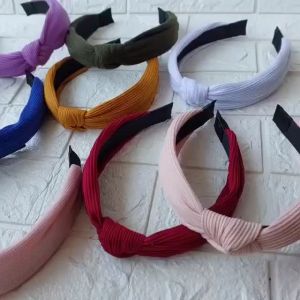 EUNSEO Bando Bandana Simpul Style Fashion Korea Bando Wanita Import