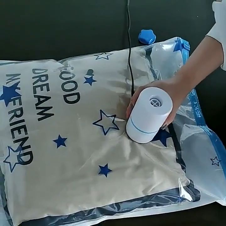 Compression bag electric pump Travel Vacuum Bag Air Pump Plugin Mini