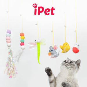 Đồ Chơi Cho Mèo Tự Dính Dán Tường Có Chuông Lục Lạc Cho Mèo Vờn Bắt - iPet Shop