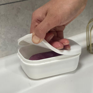 กล่องใส่สบู่แบบปิดมิดชิด ทนทานต่อการซึมซับน้ำ ขนาดใหญ่ แบบพกพา สำหรับใช้ในห้องน้ำ กล่องใส่ของสำหรับใช้ในชีวิตประจำวัน