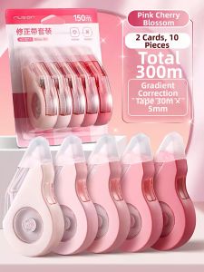 deli | Silent Drop-Resistant Large Capacity Invisible Correction Tape for Students