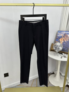 Quần Dài Nam Ống Đứng Co Giãn Thoải Mái Mùa Xuân Hè Mỏng Đi Làm Đi Làm Bằng Vải Cotton Pha Polyester Quần Dài Thường Ngày