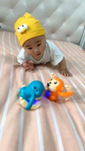 Đồ Chơi Khỉ Nhào Lộn Giải Trí Cho Trẻ Sơ Sinh Và Trẻ Nhỏ