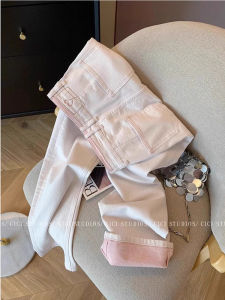 New Spring Loose High Waist Wide Leg Jeans