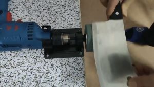 Dudukan Bor Adaptor Stand Holder Mesin Meja Tangan Drill Mata Gerinda Circular Saw