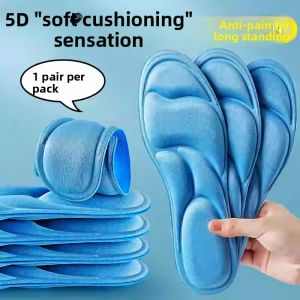 LINGMIAO | Pain Relief Soft Bottom Comfortable Standing Matress 5D Massaging Insoles for Women