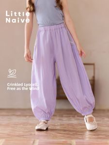 Little Naive | Anti-mosquito Girls Casual Pants New Spring Summer Style