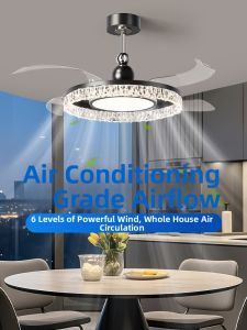 Invisible Luxury Ceiling Fan Light