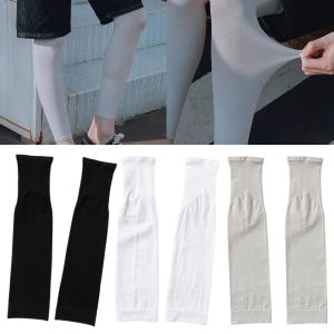 1 Pair Summer Anti-uv Sun Protection Cycling Leg Sleeves Silk Ice Breathable Cover Bike Racing MTB Leg Sleeve For Man Woman