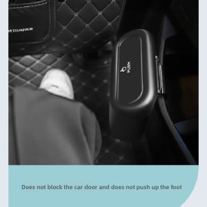 For Nissan Navara D22 Laurel C35 1997~2005 Car Trash Bin Multipurpose Organizer Bin Portable With Lid Mini Trash Can Accessories