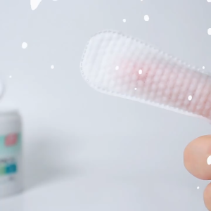 ผ้าเช็ดฟันแมว หมา ป้องกันคราบพลัค ลดกลิ่นปาก สูตรอ่อนโยน ปลอดภัยต่อสัตว์ 38/55pcs ผ้าเช็ดฟันสัตว์เลี้ยง