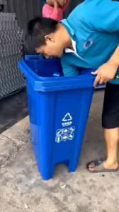 ถังขยะแบบหยียบ ถังขยะ ความจุ 30-240ลิตร มีฝา มีล้อ   ถังขยะ ถังขยะพลาสติก  ถังขยะพลาสติกแบบเหยียบ ถังขยะใช้นอกบ้าน ถังขยะทั่วไป ถังขยะรีไซเคิล