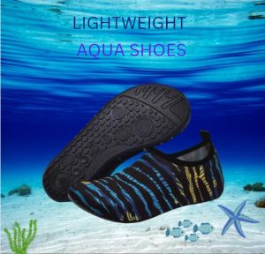(FE SPORT) High Quality Lightweight Aqua Shoes for Beach Trip Vacation