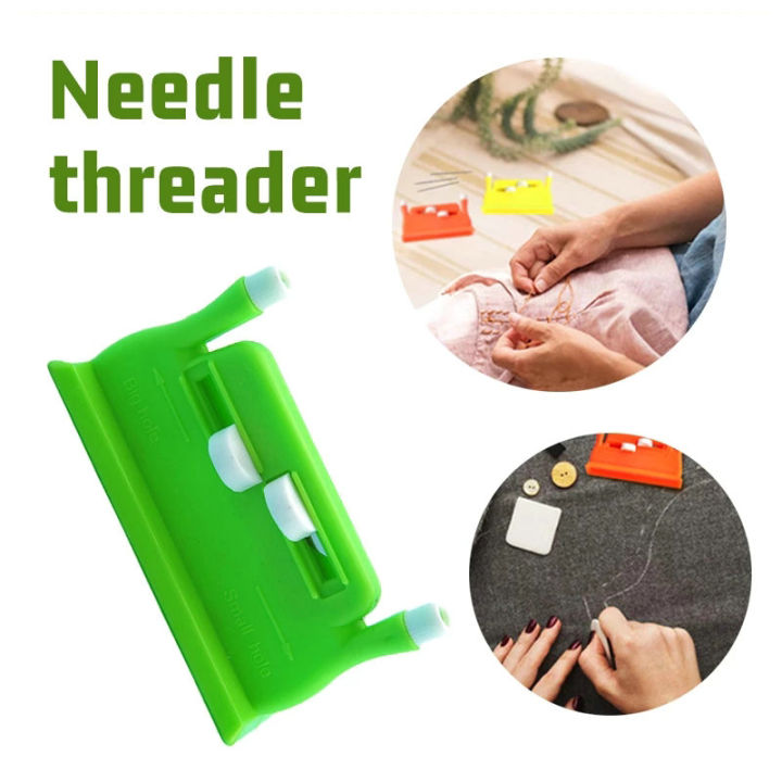 Automatic Sewing Machine Double Thread Device DIY Quick Manual Sewing Needle Changing Tool for