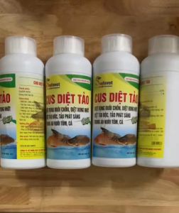 CUS diệt tảo diệt rong chai 1 lít cho 10.000m3. Thú y Trường Thịnh