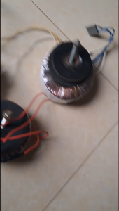 biến áp Xuyến (biến áp âm ly) nguồn đôi - đã qua sử dụng - tháo máy