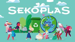 SEKOPLAS ROBOT Super Economy Mini Roll Garbage Bags Size SMALL (50 pieces per roll)