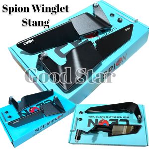 Spion Winglet Ceon Stang Versi Kaca Cembung Full Cnc Alumunium