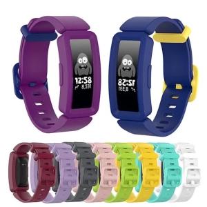 Strap For Fitbit Ace 3 Kids Watch Band Bracelet Soft Silicone Replacement Wristband For Fitbit Ace3 Classic Correa