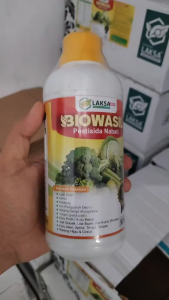 100% AMPUH BIOWASIL 500ML - Pestisida Nabati Alami Pembasmi Ulat Cabe & Hama Tanaman Ramah Lingkungan Aman untuk Sayuran Efektif Basmi Ulat Grayak Thrips dan Kutu Daun Cocok untuk Pertanian Organik & Kebun Rumah