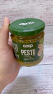 COOP + Lọ Alla Genovese 190g + SỐT PESTO Ý HÚNG QUẾ Basil Pesto Sauce